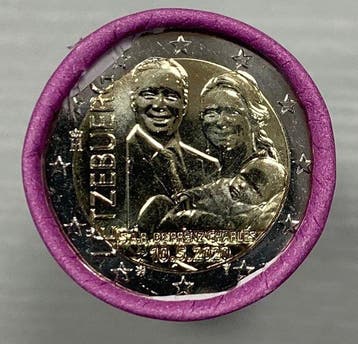 Luxemburg. 2 Euro 2020 Naissance Princière - version