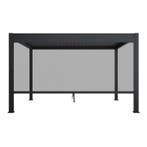 Zijwand Voor Lamellendak - Tahiti - 4x2,4 m - Antraciet, Verzenden, Nieuw