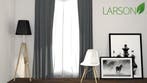 2dekans | Larson - Luxe effen blackout gordijn - met haken -, Ophalen of Verzenden, Zo goed als nieuw