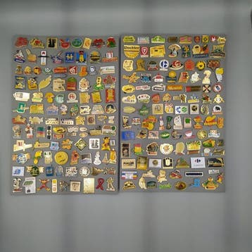 Themacollectie - Partij van 200 vintage pins – Collectie met