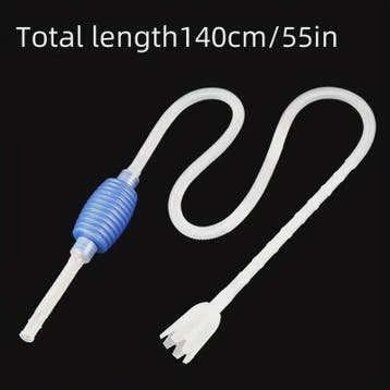 Aquarium Waterwisselaar & Reinigingsset - 1.4m Sifon Pomp vo, Dieren en Toebehoren, Vissen | Aquaria en Toebehoren, Verzenden