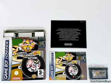 Gameboy Advance / GBA - Animaniacs - Lights, Camera, Action!, Spelcomputers en Games, Verzenden, Gebruikt