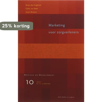 Marketing voor zorgverleners / Medicus & Management, Boeken, Verzenden, Gelezen, B. den Engelsen