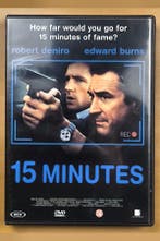 DVD 15 Minutes 2001 Edward Burns Robert De Niro, Cd's en Dvd's, Verzenden, Nieuw in verpakking