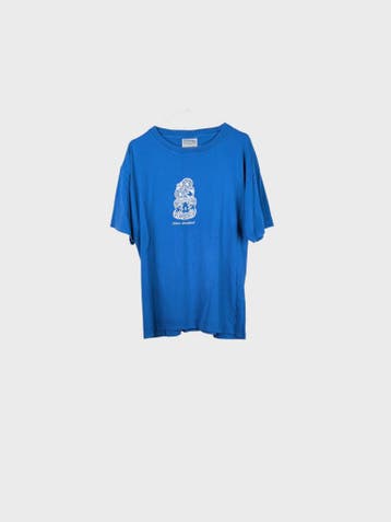 CHAMPIONS T-Shirt Heren maat M Blauw Vintage, Ophalen of Verzenden, Nieuw