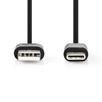 USB-Kabel USB 2.0 | USB-A Male | USB-C™ Male | 15 W | 4..., Hobby en Vrije tijd, Verzenden, Nieuw
