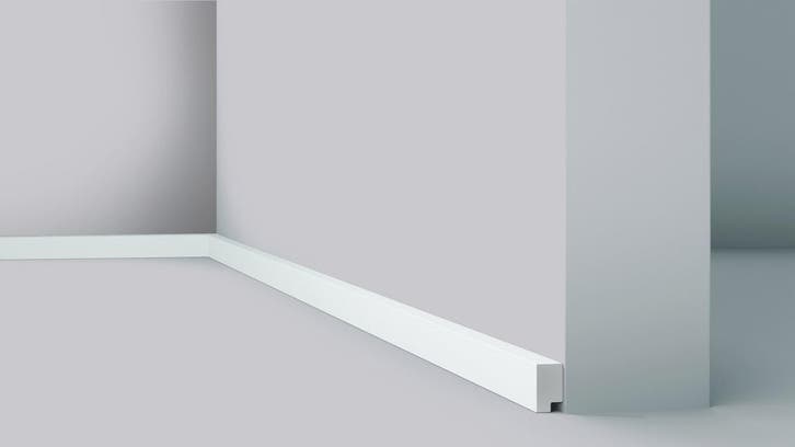 Eindprofiel Wallstyl FL11 (25 x 14,5 mm), lengte 2 m, Huis en Inrichting, Stoffering | Behang, Ophalen of Verzenden