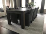 Set van 6 leren eetkamerfauteuils - met armleuning en, Huis en Inrichting, Stoelen, Ophalen of Verzenden, Nieuw, Leer
