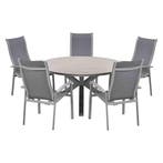 Garden Impressions Hilly tuinset 6-delig taupe - Tulli, Verzenden, Nieuw