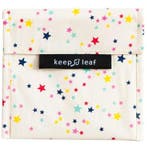 Keep Leaf Baggie Large lunchzakje Stars - Herbruikbaar b..., Nieuw
