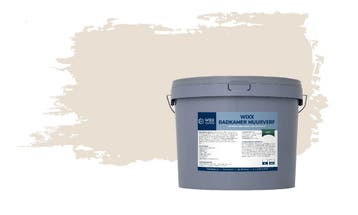 Wixx Badkamer Muurverf Matt RAL 9001 | Crèmewit 10L, Wit, Nieuw, Verf, Verzenden