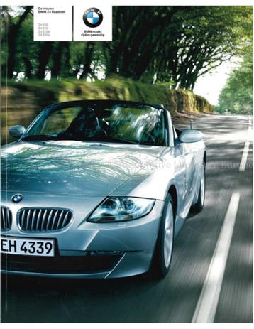 2005 BMW Z4 ROADSTER BROCHURE NEDERLANDS, Boeken, Nieuw, BMW, Author