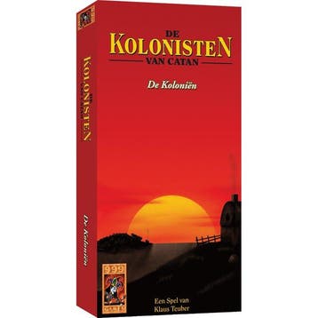 999 Games De Kolonisten van Catan: De Kolonien (Nieuw), Hobby en Vrije tijd, Gezelschapsspellen | Bordspellen, Verzenden, Nieuw