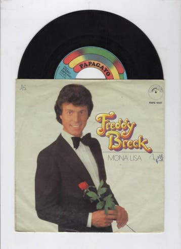 Freddy Breck – Mona Lisa / Tanz Mal Wieder (1-7-Vinyl-Singl, Ophalen of Verzenden, Nieuw in verpakking