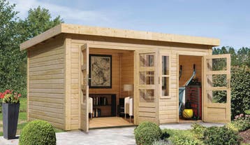 Tuinhuis Schönbuch 2 458 x 302 cm, Tuin en Terras, Tuinhuizen, Nieuw