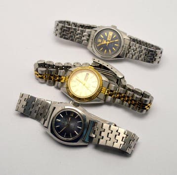 Seiko & Citizen - Automatic - Sport - Lot of 3 x pieces -