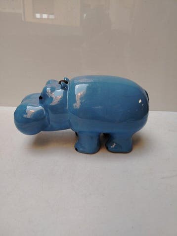 Armando Testa - Beeldje - Pippo - Ippopotamo - Keramiek