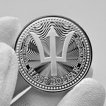 Barbados. 1 Dollar 2025 – Trident – 1 oz Silver coin – Ag