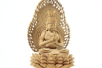 Dainichi Nyorai (Cosmic Buddha) with Lotus Pedestal and