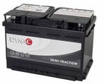 Dynac Semi-tractie accu 12 volt 75 ah Type 95602 SMF, Ophalen of Verzenden, Nieuw