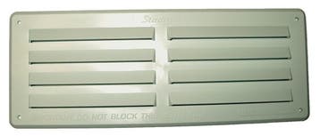 Ventilatierooster Wit opbouw 24x9cm, Ophalen of Verzenden, Nieuw