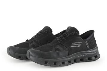 Skechers Instappers in maat 39 Zwart, Skechers, Verzenden, Zo goed als nieuw, Instappers