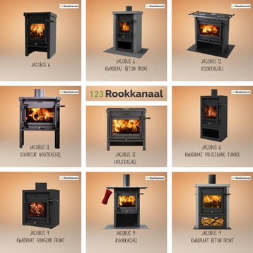 JAcobus: houtkachel - vraag naar onze prijzen!, Huis en Inrichting, Kachels, Ophalen of Verzenden, Vrijstaand, Hout, Nieuw