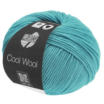 Lana Grossa Cool Wool - 2048 Mintblaauw - Merinowol Garen, Ophalen of Verzenden, Nieuw