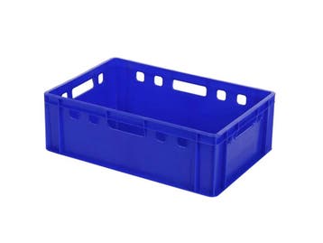 Stapelbak E2 - 600 x 400 x H 200 mm - geventileerde, Ophalen of Verzenden, Nieuw