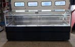 Koeltoonbank met plaatkoeling, Koelvitrine, Koeltoog 258cm,, Gebruikt