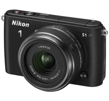 Nikon 1 S1 Systeemcamera + 11-27.5mm Lens - Zwart, Audio, Tv en Foto, Fotocamera's Digitaal, Verzenden, Zo goed als nieuw