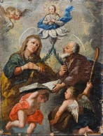 Europese school (XVIII) - Joachim und Anna - NO RESERVE