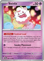Swirlix 089/167 reverse holo Twilight Masquerade, Ophalen of Verzenden, Nieuw, Losse kaart, Foil