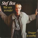 vinyl single 7 inch - Stef Bos - Wat Een Wonder, Verzenden, Zo goed als nieuw