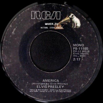 Elvis Presley - America / My Way, Verzenden, Gebruikt