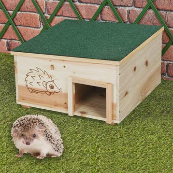 Houten Egelhuisje - Veilige Schuilplaats & Nestkast voor Kle