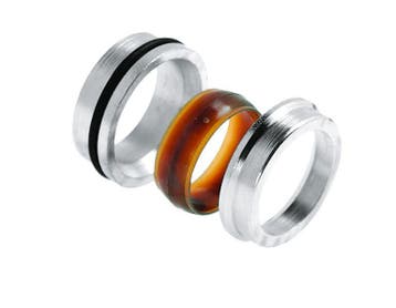 BONFIX Knel C-staal 201 verloopset 42 x 28 mm 3-delig, Doe-het-zelf en Verbouw, Buizen en Afvoer, Ophalen of Verzenden, Nieuw