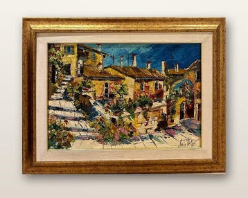 Marco Valeri (1951) - Case con portico