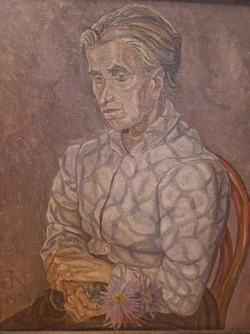 Jacob Nieweg (1877-1955) - Vrouw met Bloemen