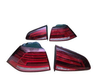 Led Achterlichten Set Gebruikt Geschikt Voor Golf 7 En 7...., Auto-onderdelen, Verlichting, Ophalen of Verzenden, Gebruikt, Volkswagen