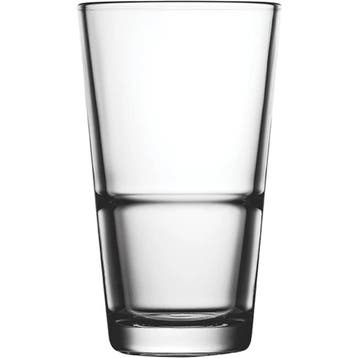 Longdrinkglazen | GRANDE S | Glas | 37cl |  12 Stuks |, Verzenden, Nieuw in verpakking