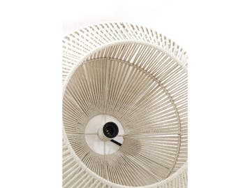 Light & Living Deya - Hanglamp - Ø49cm - Crème - Modern, Huis en Inrichting, Lampen | Hanglampen, Verzenden, Nieuw