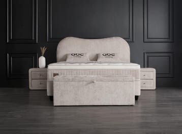 Opbergboxspring Sofia - 90 x200, Nieuw