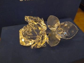 Swarovski - Beeldje - Rose - 174956 - Box + Certificate -