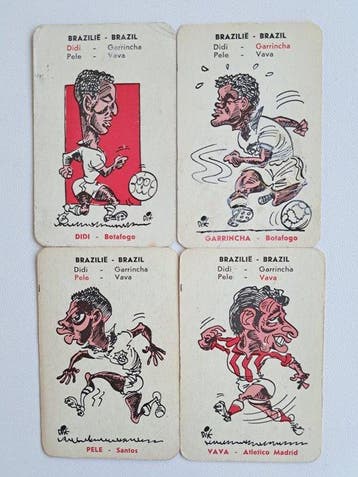 1958 Monty Gum International Footballers Dik Bruynesteyn, Nieuw
