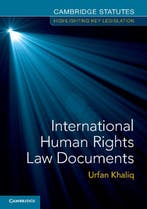 9781316614792 International Human Rights Law Documents, Verzenden, Zo goed als nieuw, Urfan Khaliq