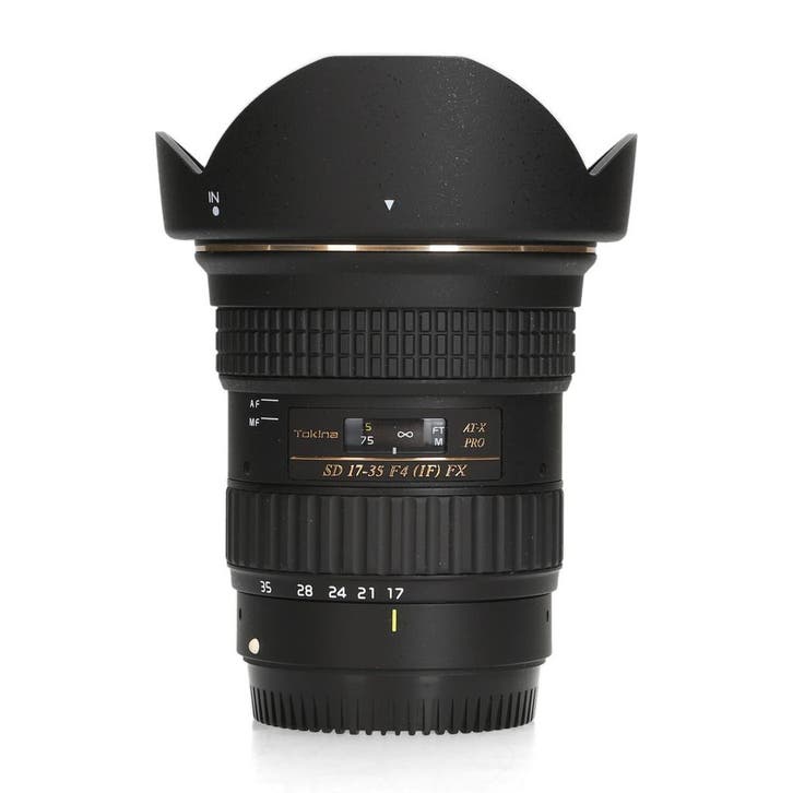 Tokina 17-35mm f/4 AT-X Pro FX - Canon EF - Groothoeklens, Audio, Tv en Foto, Fotografie | Lenzen en Objectieven, Zo goed als nieuw