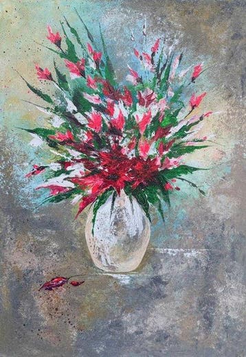 Inna Pupina - Blooming Grace, Antiek en Kunst