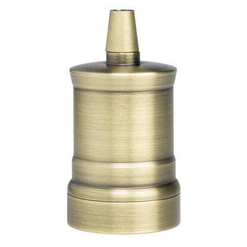 Lamphouder | Calex (Aluminium, Mat brons), Verzenden, Nieuw