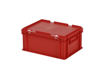 Stapelbak met deksel - 400 x 300 x H 190 mm (gladde bodem) -, Ophalen of Verzenden, Nieuw